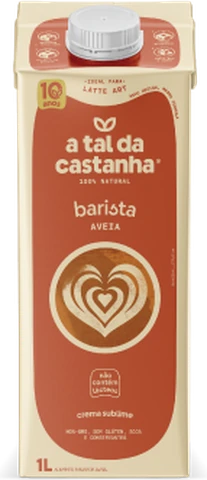 A Tal da Castanha Aveia Barista Profissional 1L