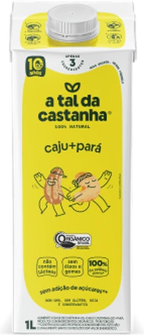 A Tal da Castanha Caju + Pará Orgânico 1L