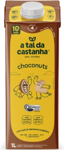 A Tal da Castanha Choconuts Orgânico 1L